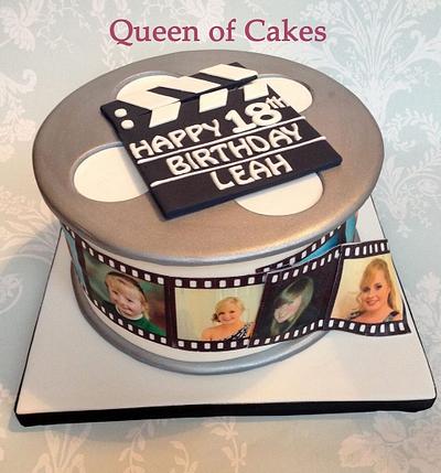 Movie reel birthday cake  - Cake by QueenOfCakes(WALES)