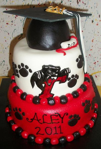 Graduation Cake - Cake by Tracy's Custom Cakery LLC