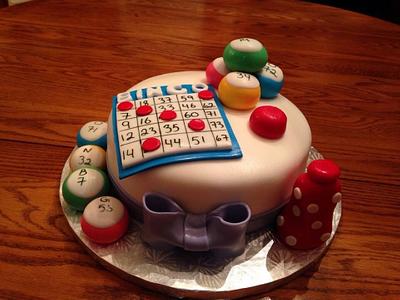 Bingo Cake - Cake by Melissa