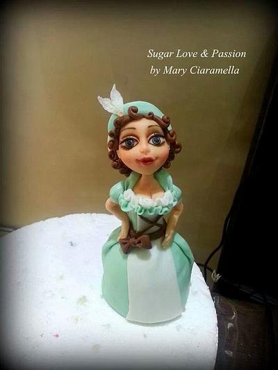 Carnival figurine female - Cake by Mary Ciaramella (Sugar Love & Passion)