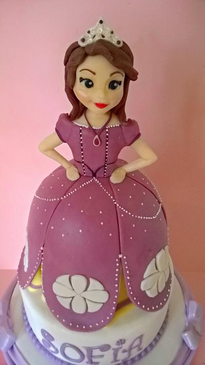 Princess Sophia  - Cake by Daniela Mistretta 