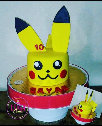 Pikachu cake - Cake by Luga Cakes