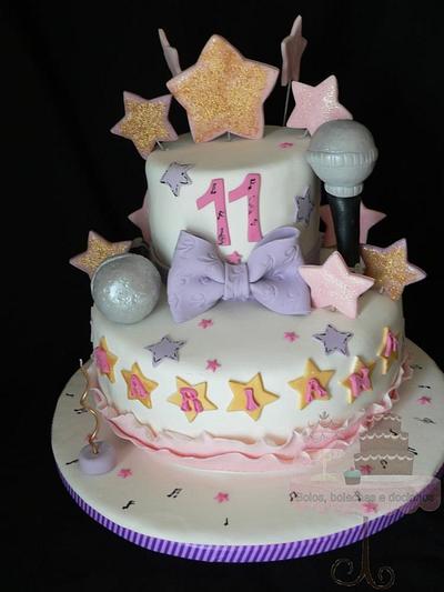 Pop Star cake - Cake by BBD