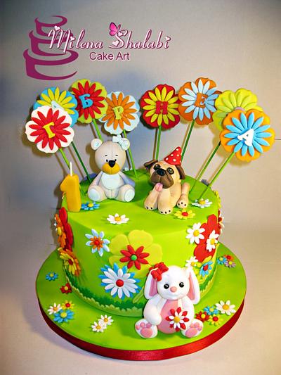 Kinder garden - Cake by Milena Shalabi