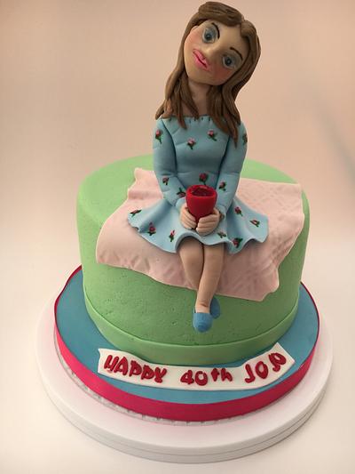 Jo-jo’s 40th - Cake by Any Baked Cakes