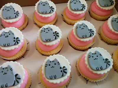 Pusheen the cat cupcakes - Cake by Cake That Bakery