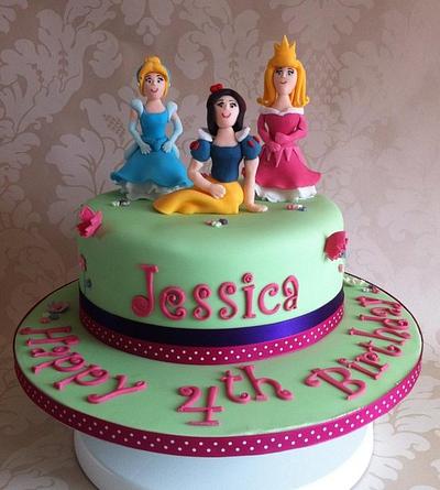 Disney Princess Cake - Cake by Carrie