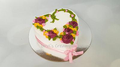 Elegant cake - Cake by Urvi Zaveri 