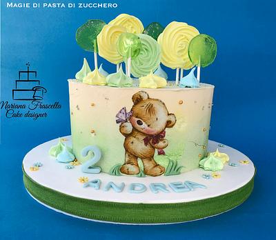 Teddy bear - Cake by Mariana Frascella