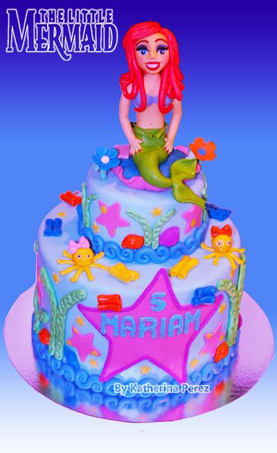 ARIEL, the little mermaid cake - Cake by Super Fun Cakes & More (Katherina Perez)