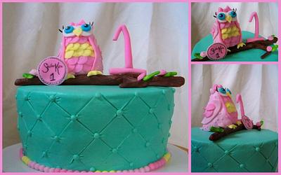 Sweet Owl - Cake by LittleLadyCakes
