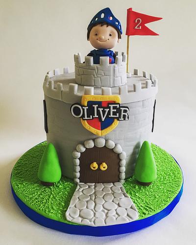 Mike the Knight - Cake by Nikki's Cakes