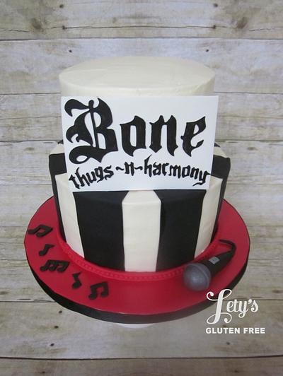 Bones Thugs N Harmony Grooms Cake - Cake by Lety's Gluten Free
