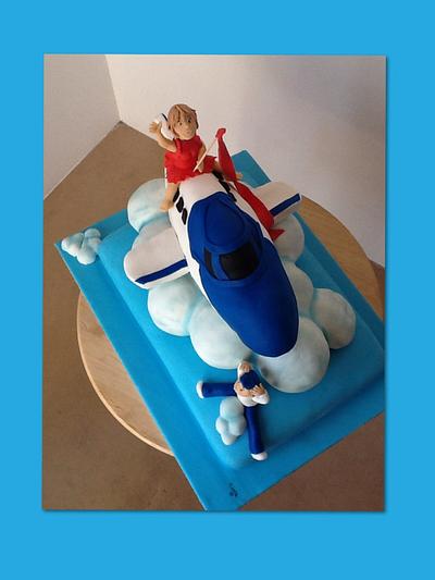 Do you fly with me???? - Cake by Cinta Barrera