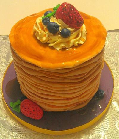 Pancake Cake  - Cake by Danijela Lilchickcupcakes