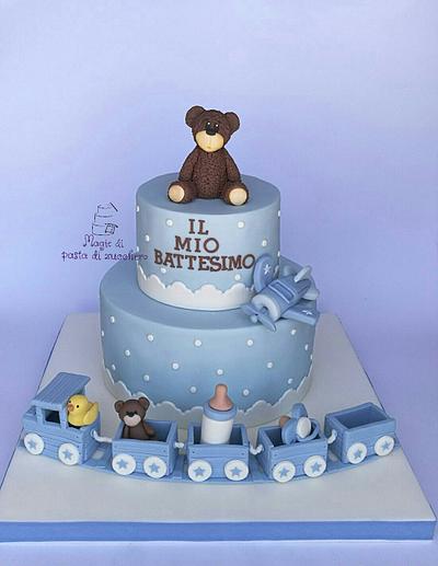 Baptism cake - Cake by Mariana Frascella