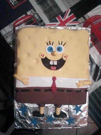 spongebob!!! - Cake by cristinacakes