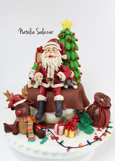 Santa Claus Cake  - Cake by Natalia Salazar