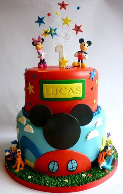 Mickey Mouse birthday cake - Cake by Liana @ Star Bakery