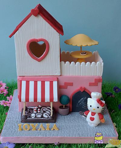 Hello Kitty Pastry Chef - Cake by M&G Cakes