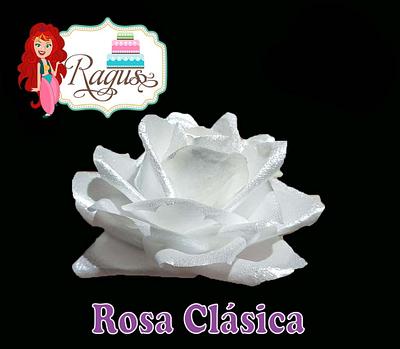 ROSAS DE PAPEL COMESTIBLE - Cake by Rosa Laura Sáenz