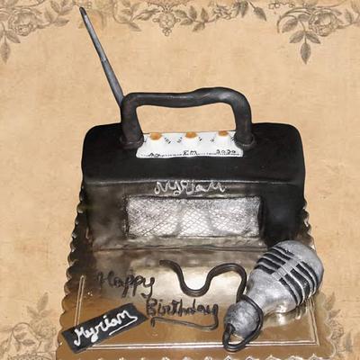 3D radio cake - Cake by Halah