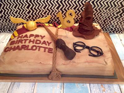 Harry Potter themed cake - Cake by Nanna Lyn Cakes