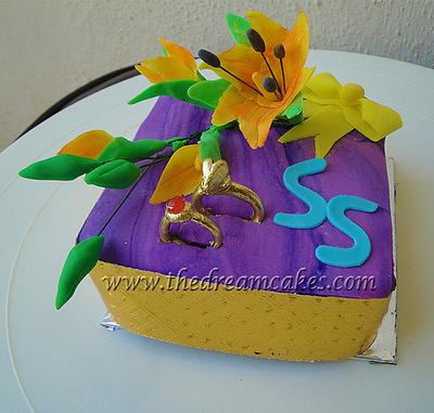 Mini Brownie Invitation Cakes - Cake by Ashwini Sarabhai