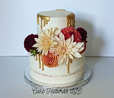Fall Flowers - Cake by Donna Tokazowski- Cake Hatteras, Martinsburg WV