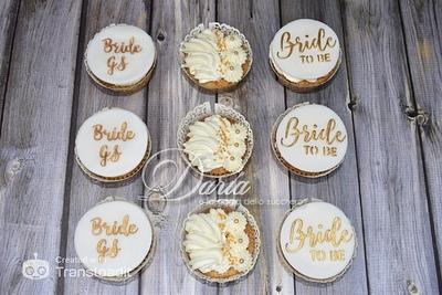 Bride party cupcakes - Cake by Daria Albanese