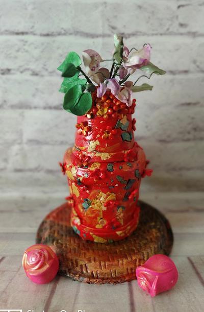 Rustic Pot  - Cake by Dr RB.Sudha