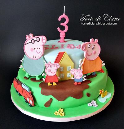 Peppa Pig cake - Cake by Clara