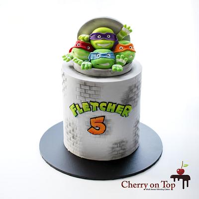 Ninja Cake  - Cake by Cherry on Top Cakes