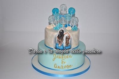 Mother & daughter cake - Cake by Daria Albanese