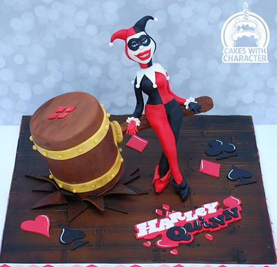 Harley Quinn - Cake by Jean A. Schapowal