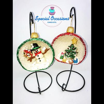 Homemade Christmas Decorations  - Cake by Special Occasions - Cakes, Etc