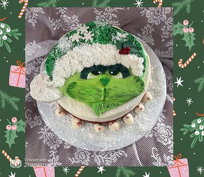 Grinch Birthday Cake - Cake by June ("Clarky's Cakes")