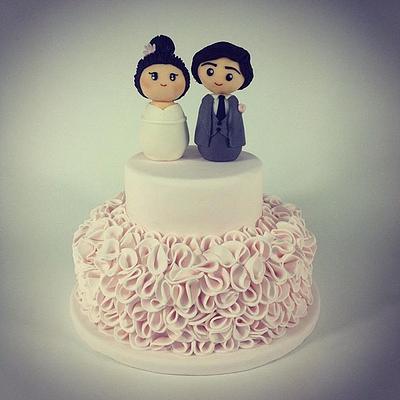 wedding cake - Cake by Jolanta Nowocin