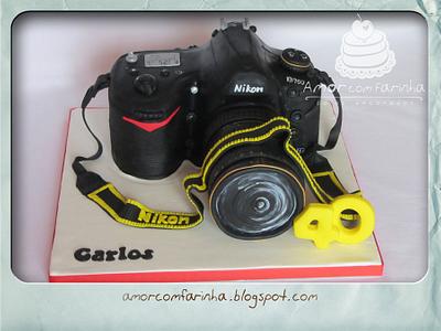 For a photographer - Cake by AmorcomFarinha