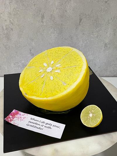 Lemon cake!! - Cake by Ruchi Narang