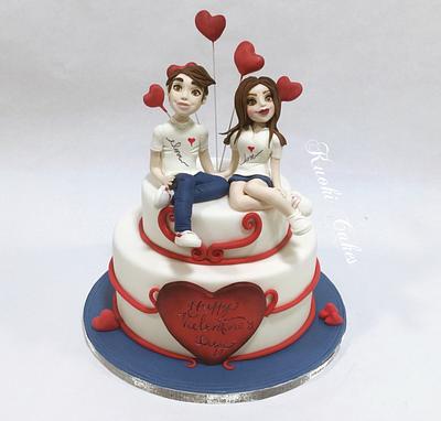 Valentine’s day cake - Cake by Donatella Bussacchetti
