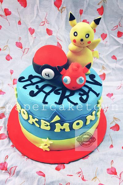 pokemon cake  - Cake by sheenam gupta