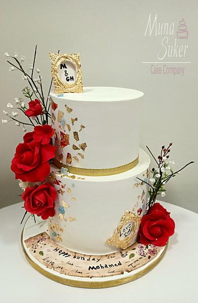 wedding cake - Cake by MunaSuker