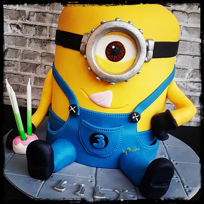 Minion for Lilyon cake 😀 - Cake by Sweet cakes by Masha
