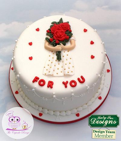 Romantic roses cake - Cake by sarah