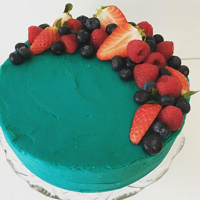 Green berry cake - Cake by Misssbond