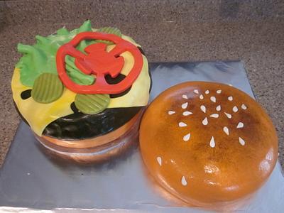 Hamburger - Cake by LVCreations