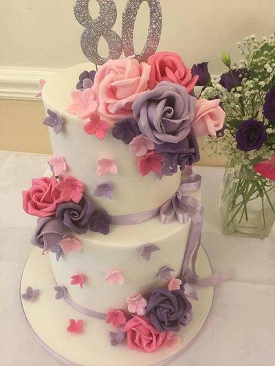 pretty in pink  - Cake by d and k creative cakes