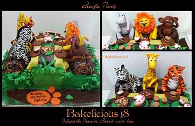 Jungle Party - Cake by Bakelicious18