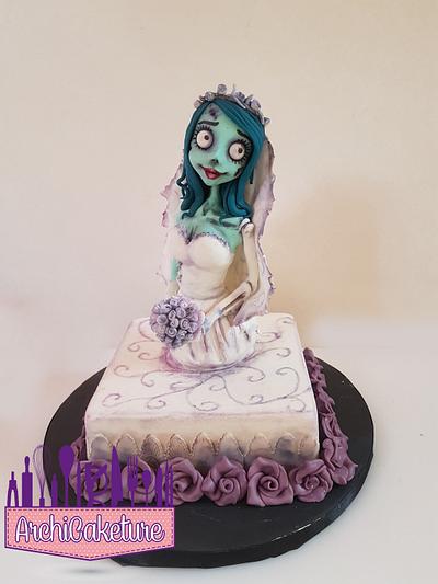 EMILY <3 The Corpse Bride - Cake by Archicaketure_Italia